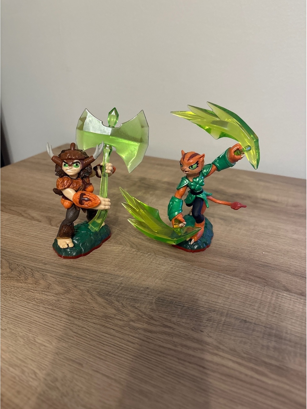 Lot of 2- Skylanders Trap Team Masters Bushwhack & Tuff Luck